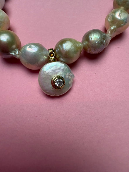 Bracciale Bisette -JAIPUR perle  con charm PERLA