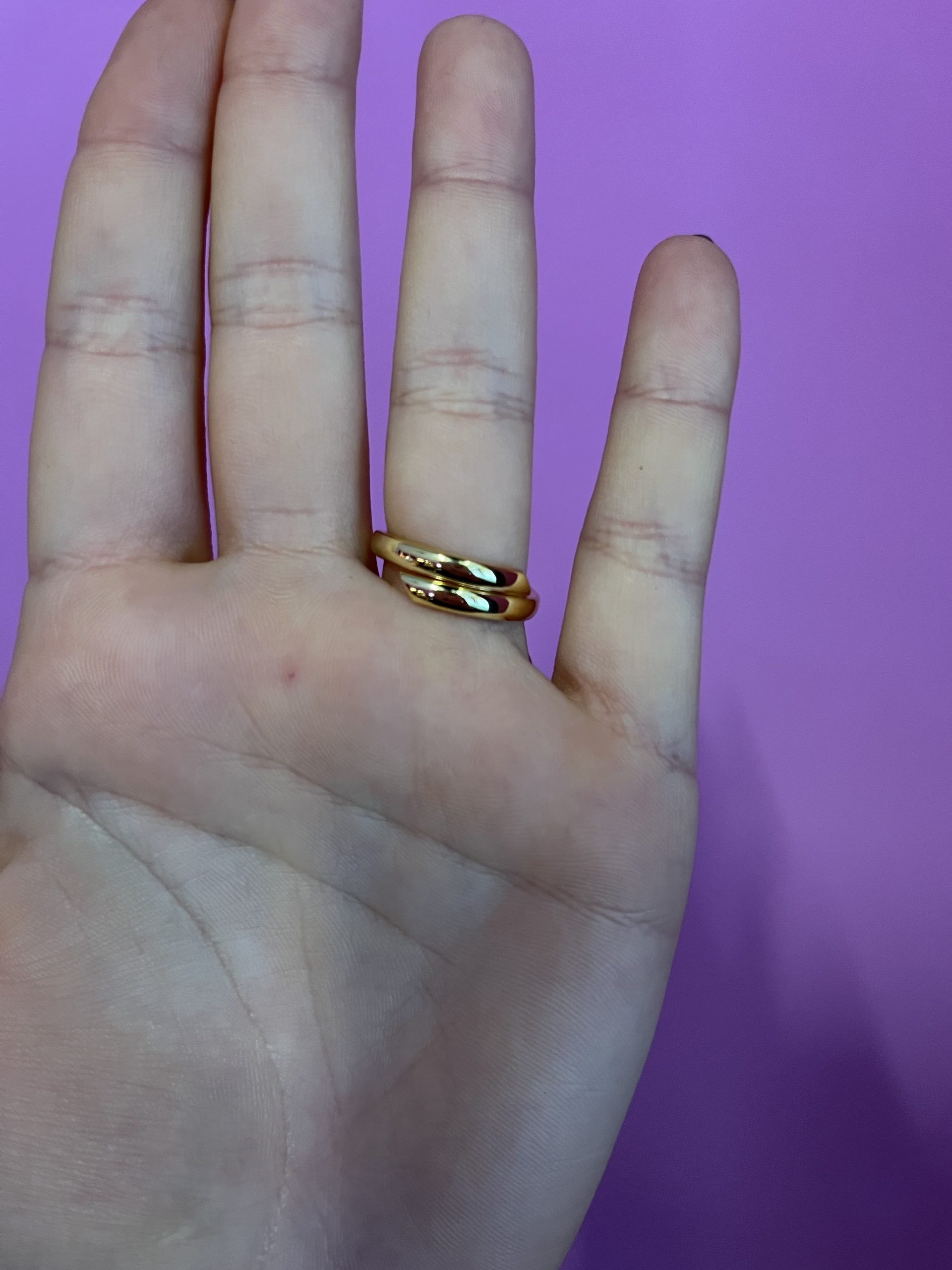 Anello CHANCE - quadrifoglio medio oro giallo con uno zircone