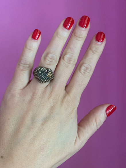 SECOND LIFE - Anello medievale a forma di cuore