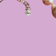 Collana con Perle Barocche Coltivate e pendeArgento 925