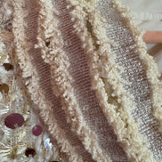Sparkling bomber -bomber in tweed con paillettes e  Passamaneria