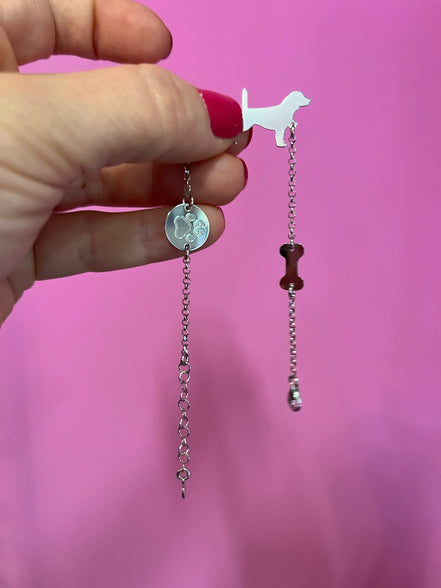 Bracciale in argento 925 rodio
