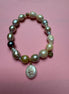 Bracciale Bisette -JAIPUR perle  con charm PERLA