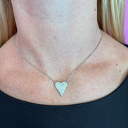 Collier Amour argento 925 con zirconi