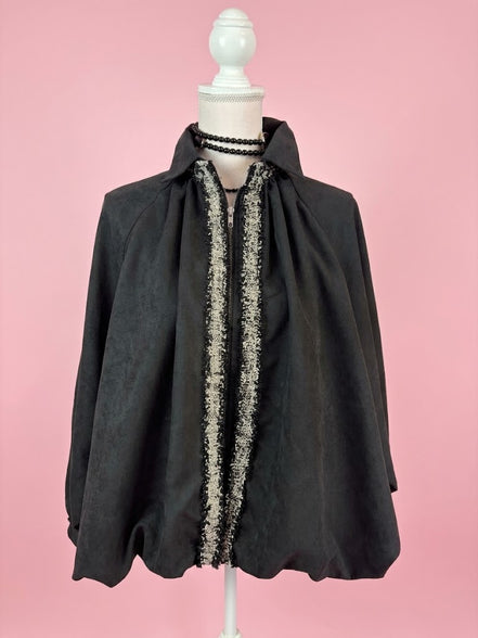 CHANELLINA bomber senza tasche : bomber a palloncino con passamaneria Couture