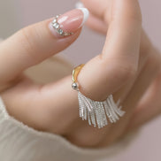 Taki Waterfall Ring - 925 Silver
