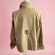Flower  TRENCH JACKET – Giacca con Passamaneria Floreale Couture