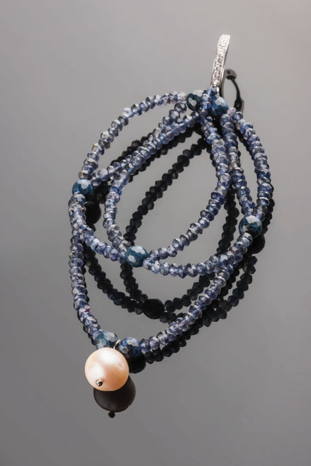 Collezione Arabesque - Orecchini eolite e perla barocca coltivata