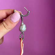 Collezione : Cammei - Orecchini cammeo con gufo