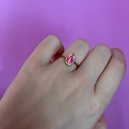 Anello con Miracolosa argento 925 regolabile