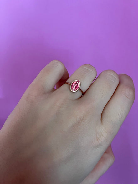 Anello con Miracolosa argento 925 regolabile