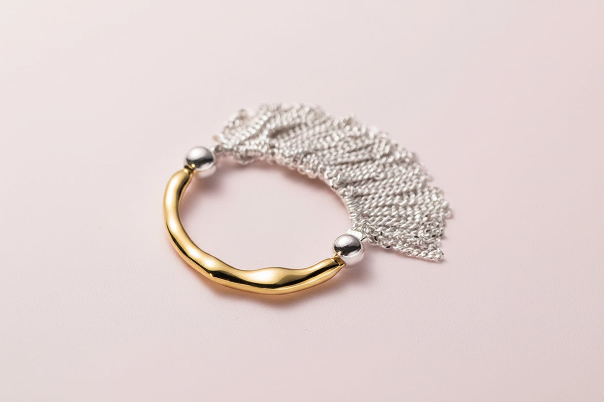 Taki Waterfall Ring - 925 Silver
