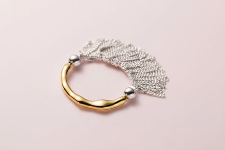 Taki Waterfall Ring - 925 Silver