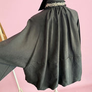 CHANELLINA bomber senza tasche : bomber a palloncino con passamaneria Couture