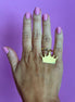 Anello CROWN - corona a cinque punte