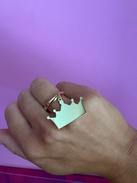 Anello CROWN - corona a cinque punte