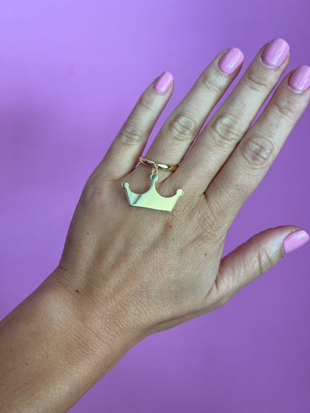 Anello CROWN - corona a tre punte