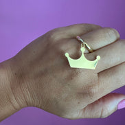 Anello CROWN - corona a tre punte