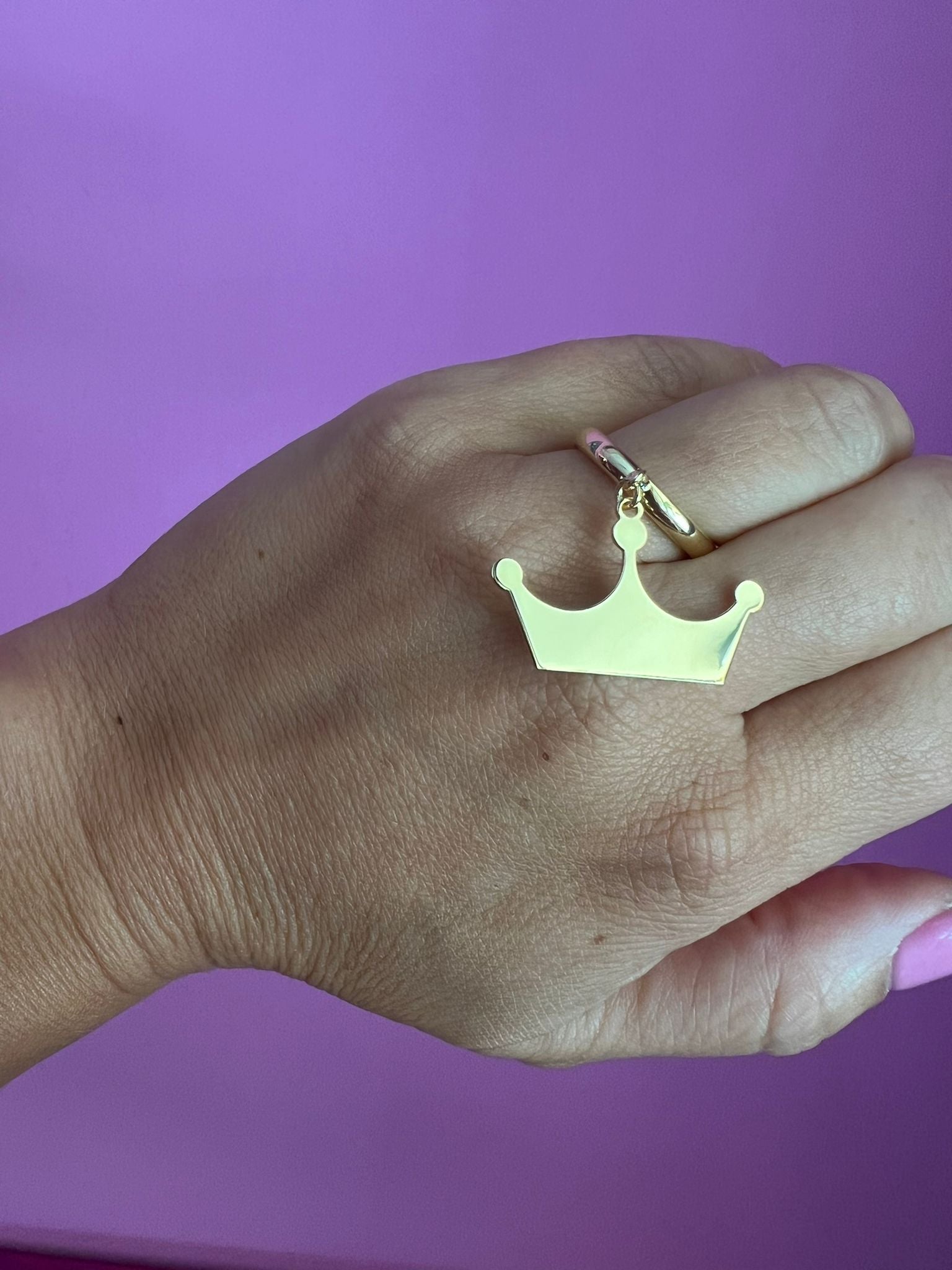Anello CROWN - corona a tre punte