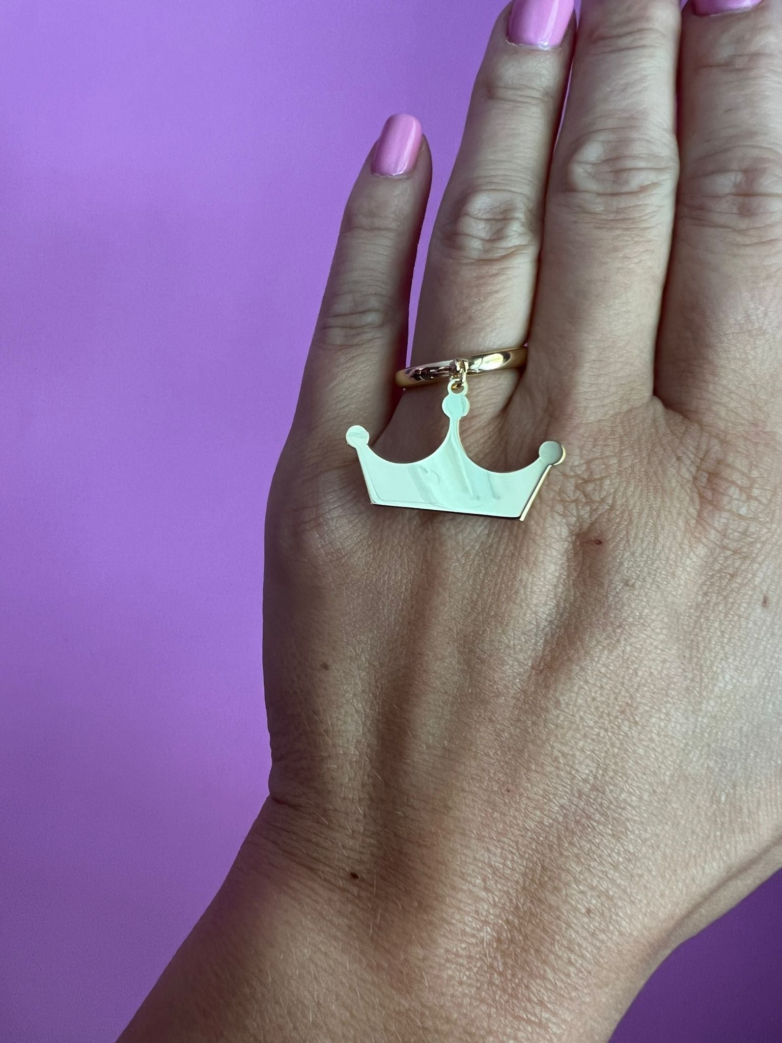 Anello CROWN - corona a tre punte