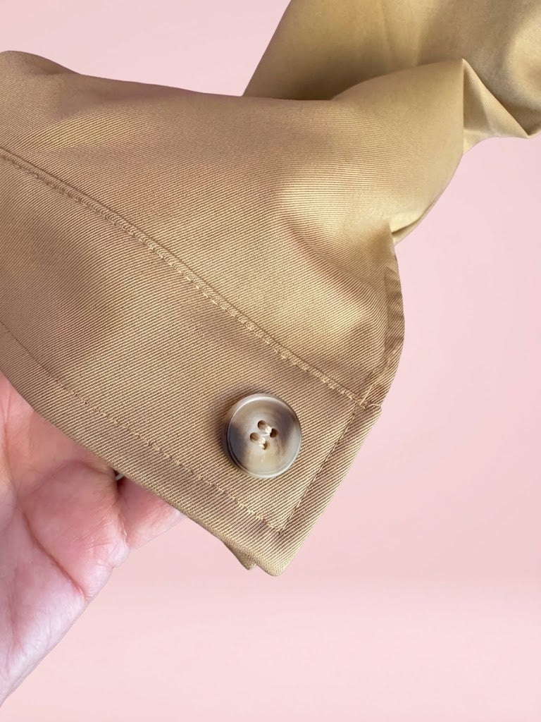 Flower  TRENCH JACKET – Giacca con Passamaneria Floreale Couture