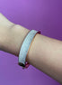 Bracciale bangle a manetta argento 925 con pavé zirconi