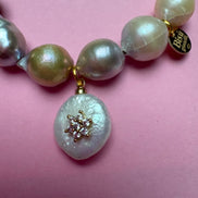 Bracciale Bisette -JAIPUR perle  con charm PERLA