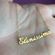 Collana Carrie 0,7 personalizzabile oro 18 kt
