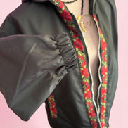 Rose Jacket   : -rain jacket con  passamaneria Couture