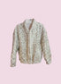 Sparkling bomber -bomber in tweed con paillettes e  Passamaneria