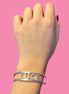 ARCO - Bracciale LUCE con zirconi e cuori intrecciati