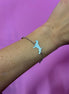 Bracciale in argento 925 rodio