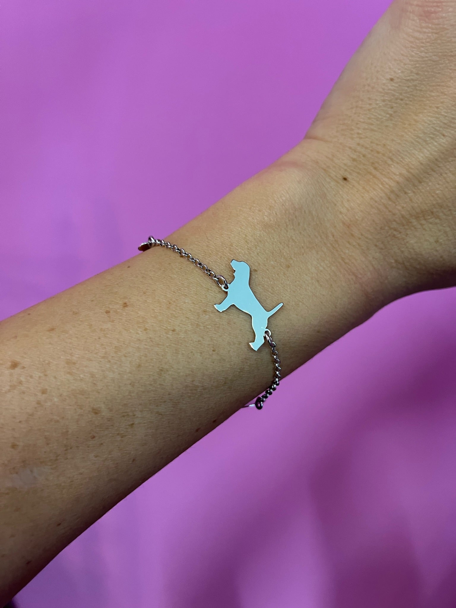 Bracciale in argento 925 rodio