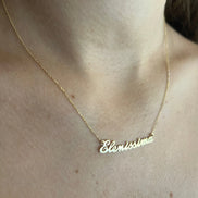 Collana Carrie 0,7 personalizzabile oro 18 kt
