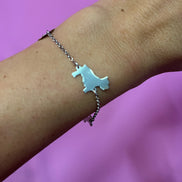 Bracciale argento 925 rodio
