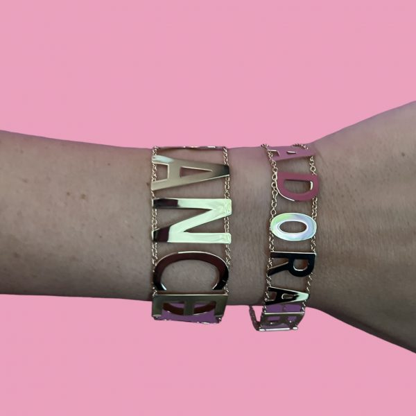 Bracciale morbido ADORABILE oro 18 kt