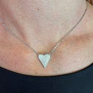 Collier Amour argento 925 con zirconi