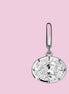CHARM LUCE - con scattino - big zircone rodio