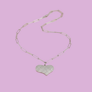 LUCE - collana con cuore di zirconi