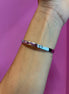 Bracciale bangle argento 925 - rodio