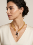 Collana JAIPUR - Quarzo citrino argento 925