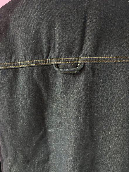 Camicia-giacca Denim- CHANELLINA camicia 100% cotone con passamaneria Couture