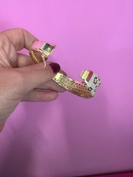 Bracciali JUNGLE   argento 925 con Pavé zirconi Maculato