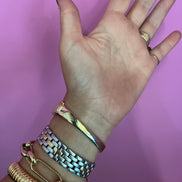 Bracciali JUNGLE   argento 925 con Pavé zirconi Maculato