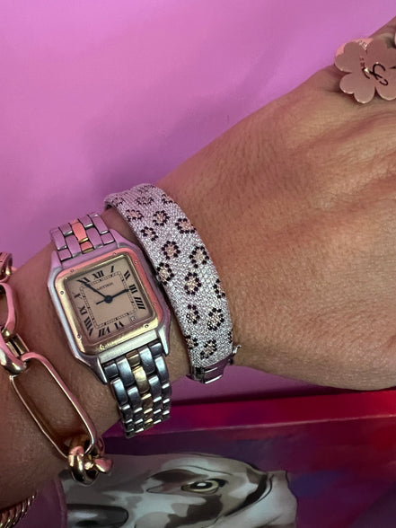 Bracciali JUNGLE   argento 925 con Pavé zirconi Maculato