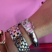 Bracciali JUNGLE   argento 925 con Pavé zirconi Maculato