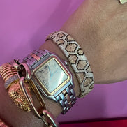 Bracciali JUNGLE argento 925  Pavé Pitone di zirconi