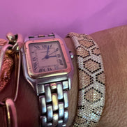 Bracciali JUNGLE argento 925  Pavé Pitone di zirconi