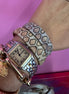 Bracciali JUNGLE argento 925  Pavé Pitone di zirconi