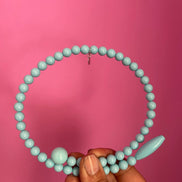 INCANTEVOLE -  OCEANO Chocker flessibile turchese contrarié
